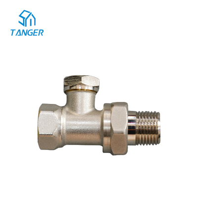 شیرهای ریلی حوله ای نیکل اندود مستقیم Trv حوله از 1/2 اینچ