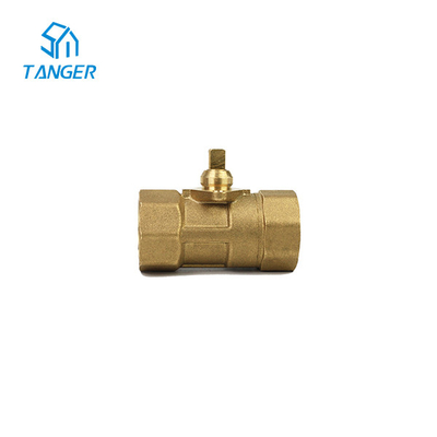 دریچه کنترل جریان بالا DN20 محرک الکتریکی HVAC دو طرفه