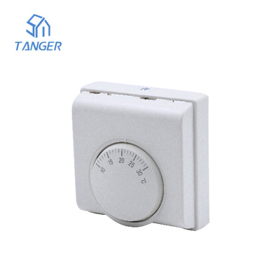 ترموستات اتاق مکانیکی 240 ولت برای تهویه 83x83x38mm