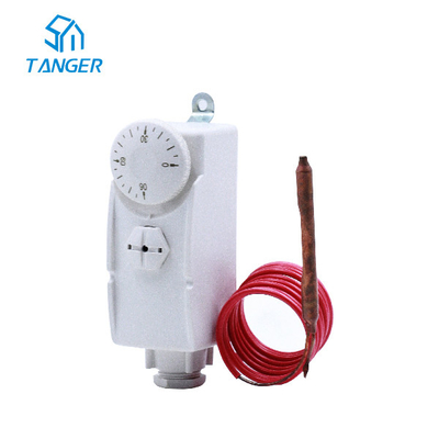 ترموستات لوله آب گرم مویرگی با دیفرانسیل الکترونیکی قابل تنظیم 16A 250 ولت