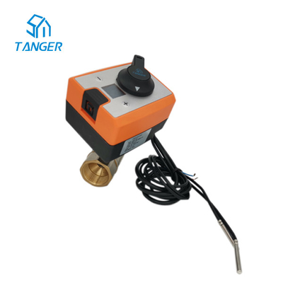دریچه محرک کنترل ارتباطی دو طرفه Rs485 صفحه نمایش LCD 24 ولتی Ac IP54